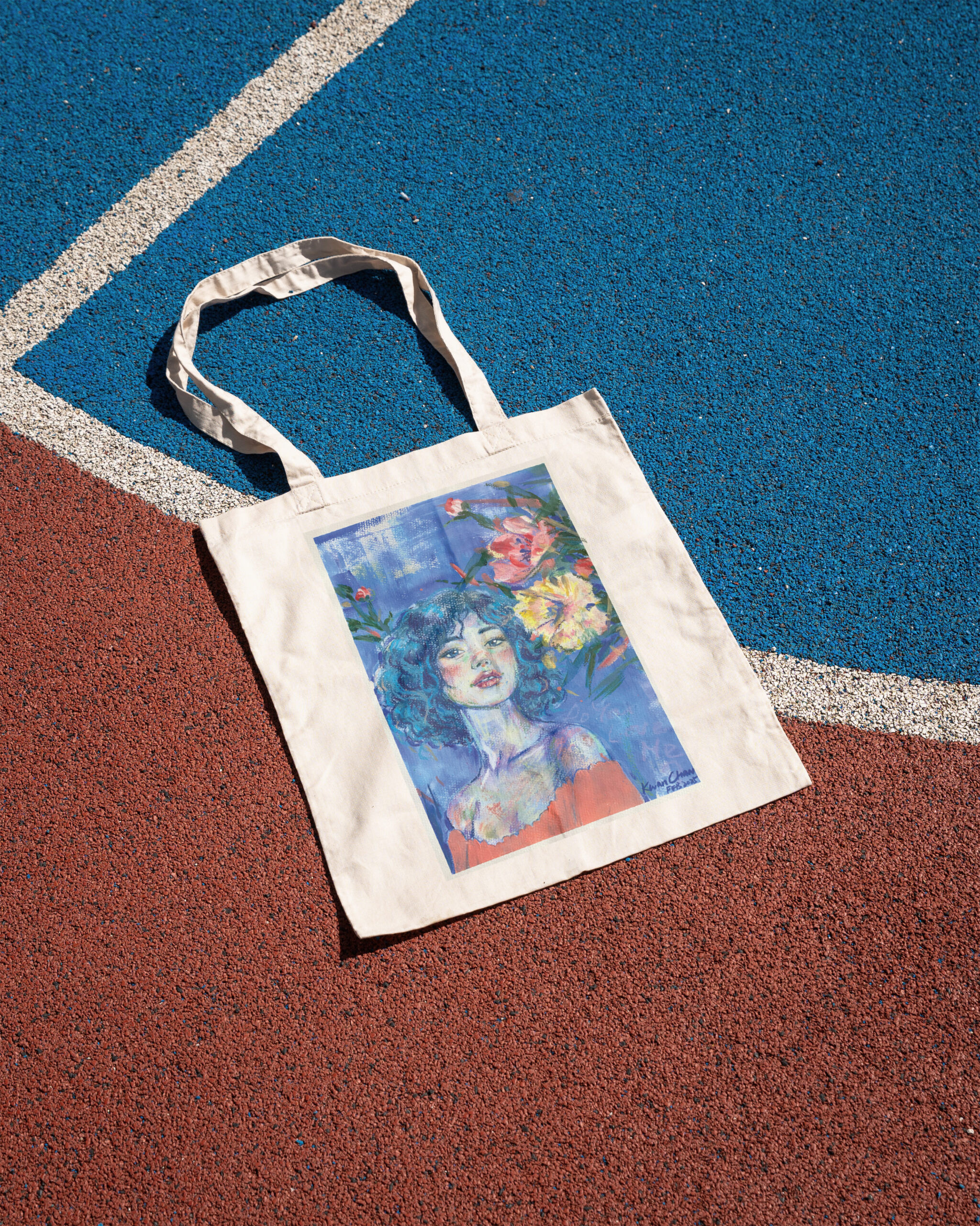 Tote Bag - Soothing Aura Portrait 001