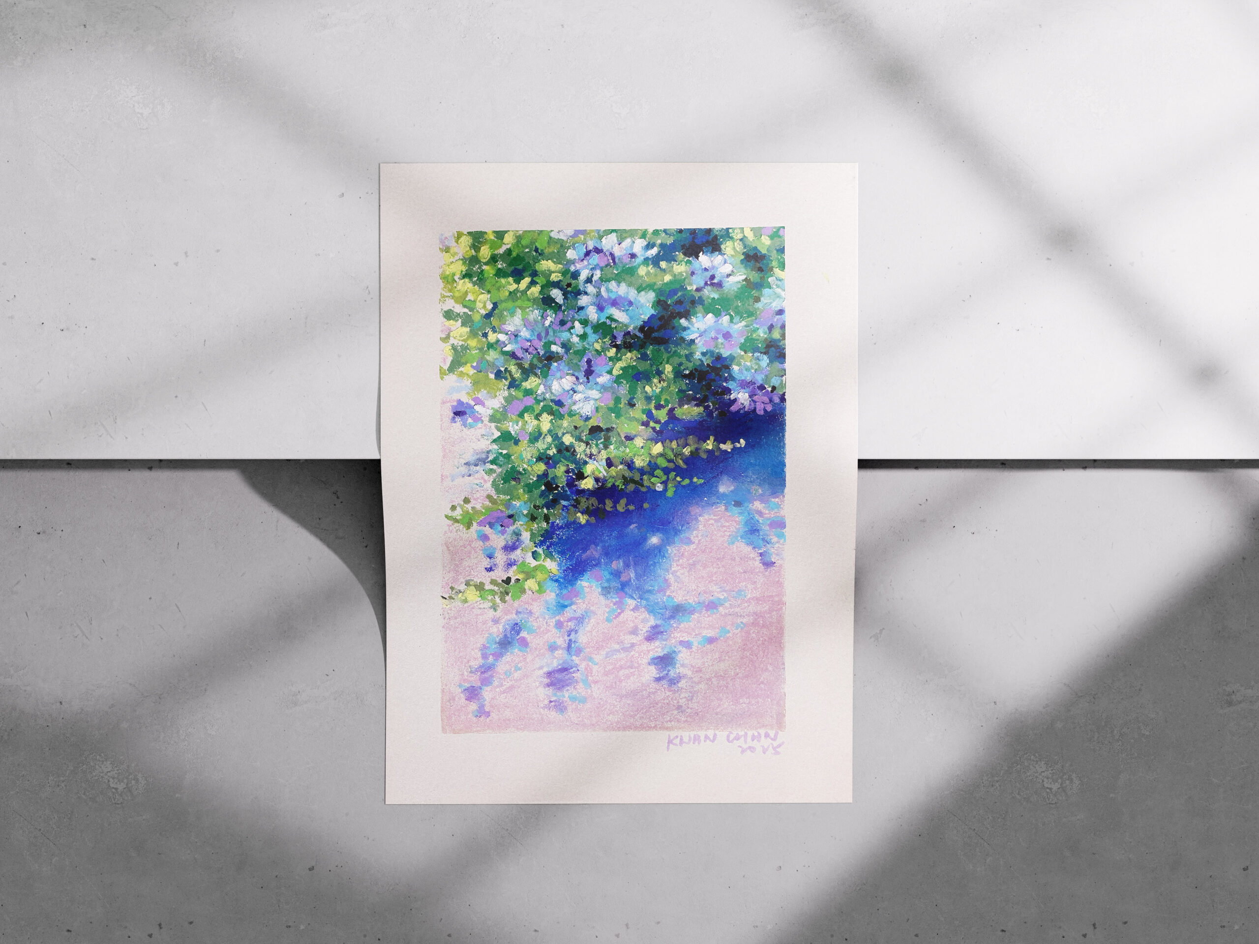 Soothing Pastel 004 Art Print