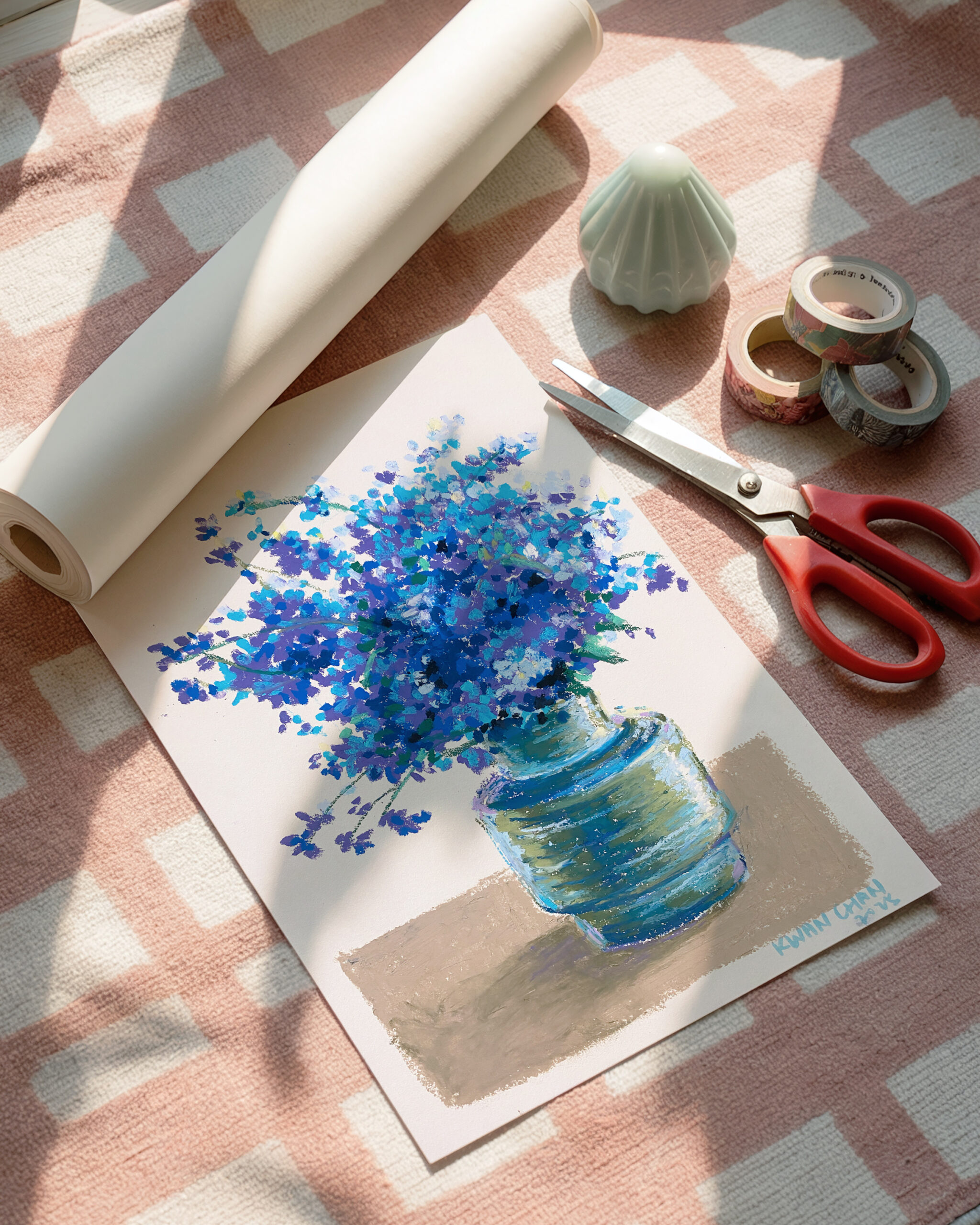 Soothing Pastel 002 Art Print