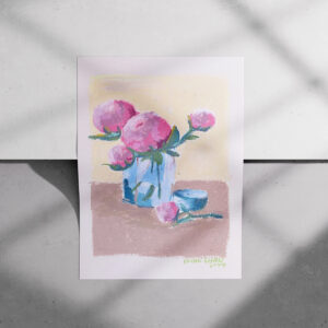 Soothing Pastel 003 Art Print